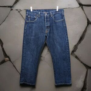 Men's Levis 501 Original Fit Jeans Actual Size 34x24.5 Straight Leg Button Fly